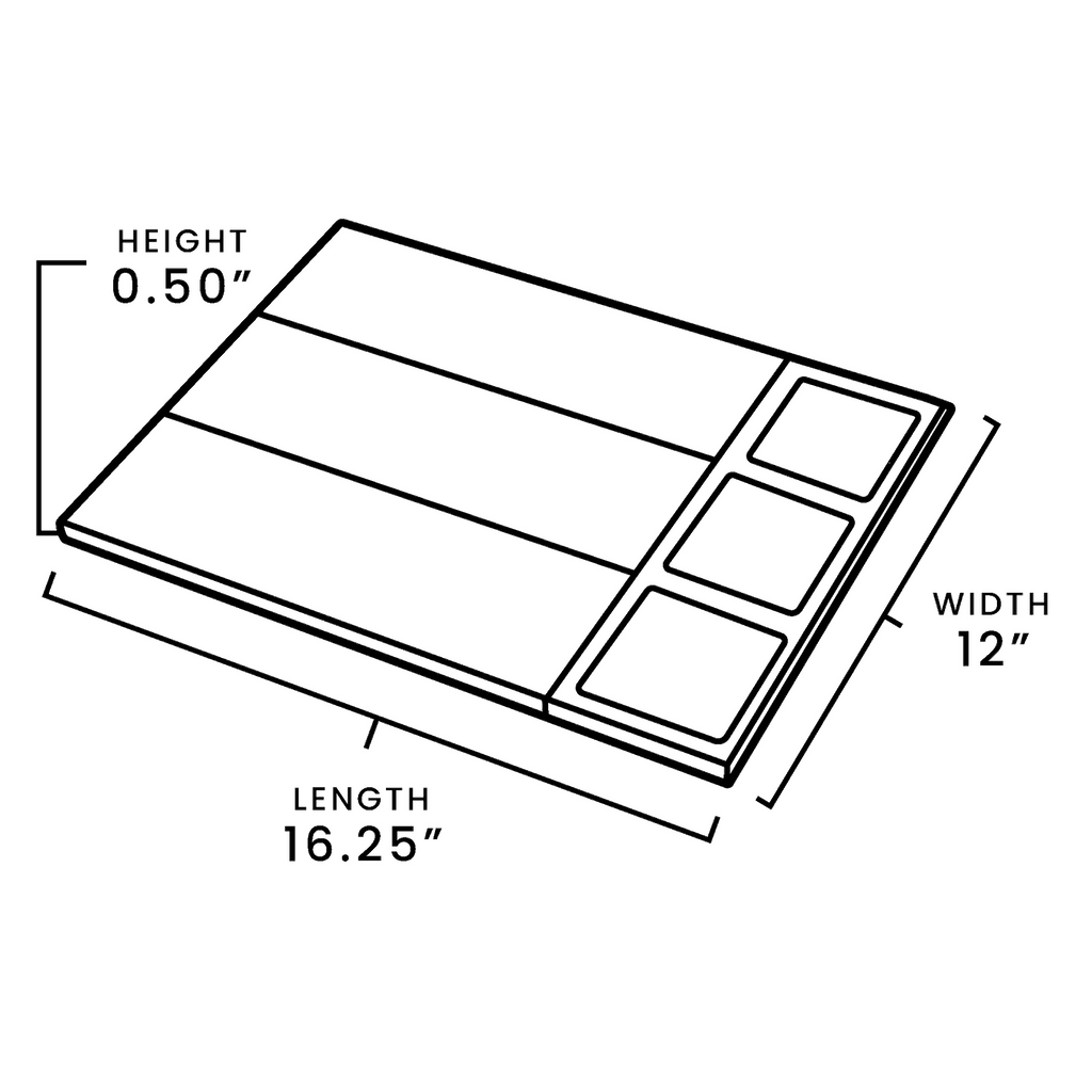 Marble and Wood Charcuterie Board Set - 11 piece
