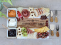 Marble and Wood Charcuterie Board Set - 11 piece
