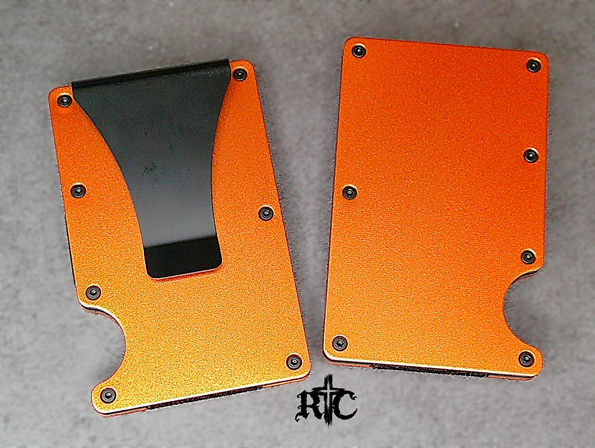 Orange RFID Wallet